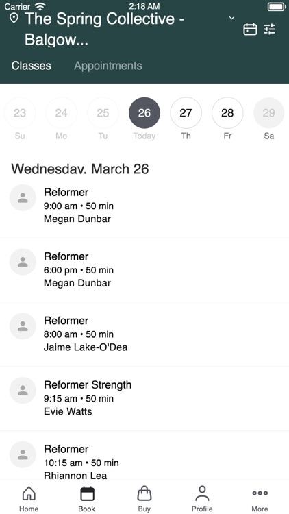 The Spring Collective Pilates