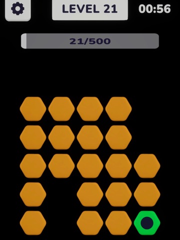 Single Line Block Puzzle Game iPad screenshot
