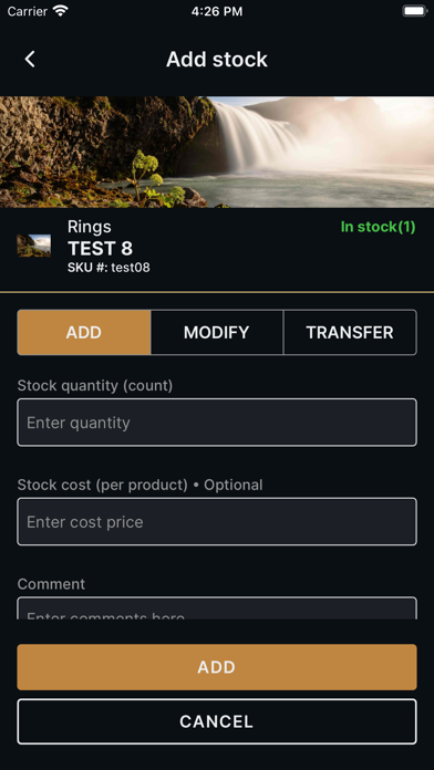 App screenshot