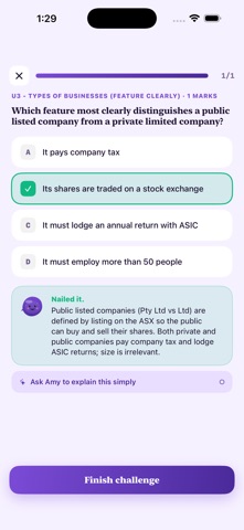 VCE Study Business Management iPhone screenshot
