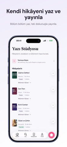 Bluma: Read & Write Stories iPhone screenshot 3