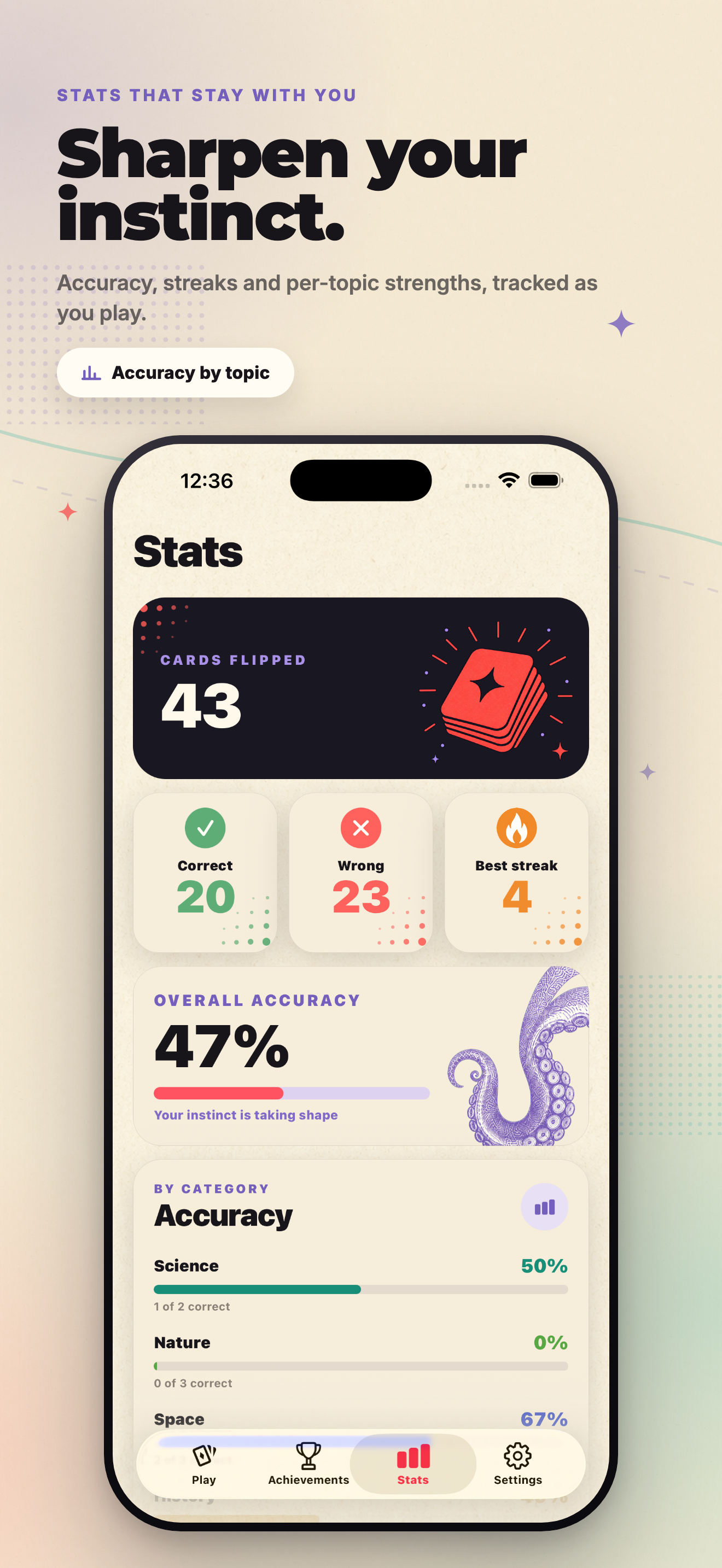 MythSwipe - True or False Quiz screenshot 5
