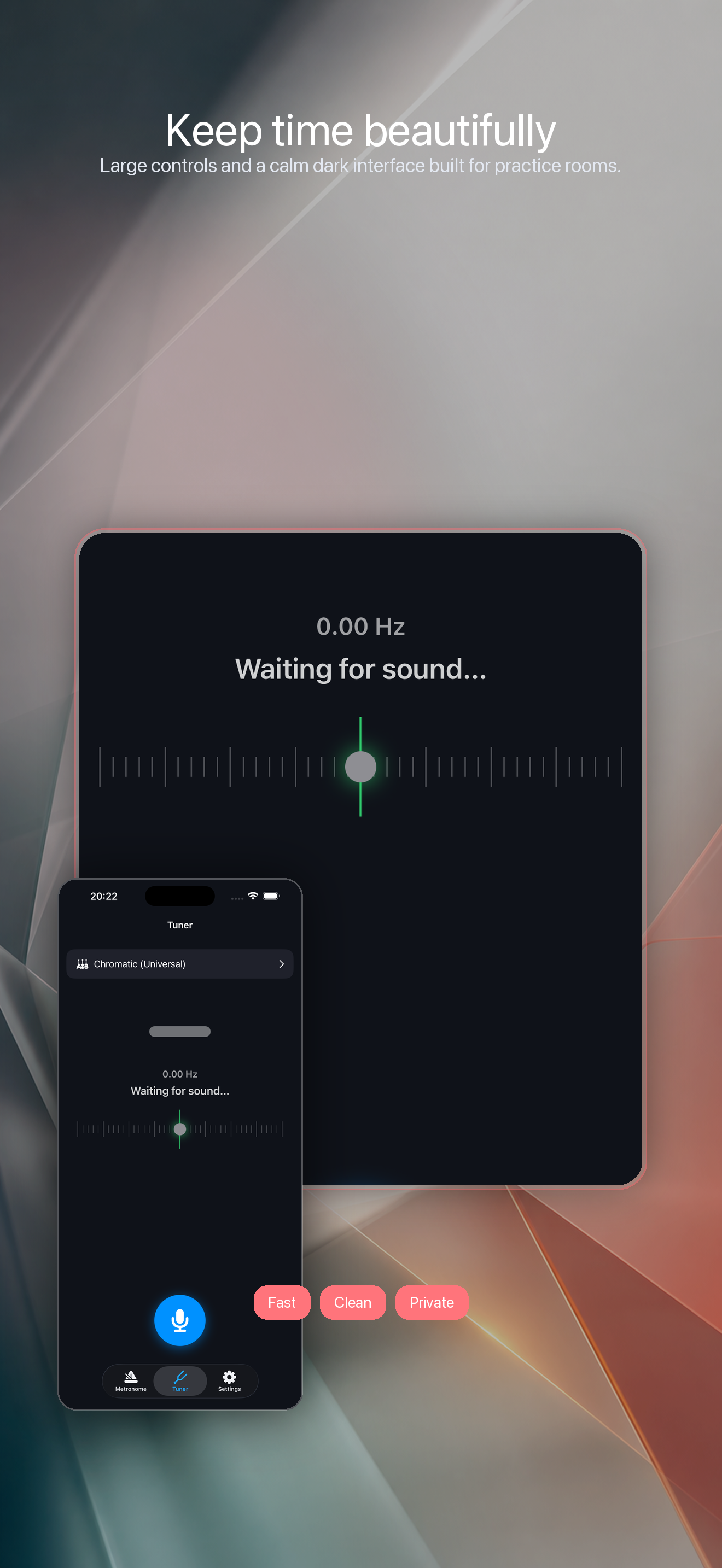 TuneBeat Lab - Tempo & Tuner screenshot 2