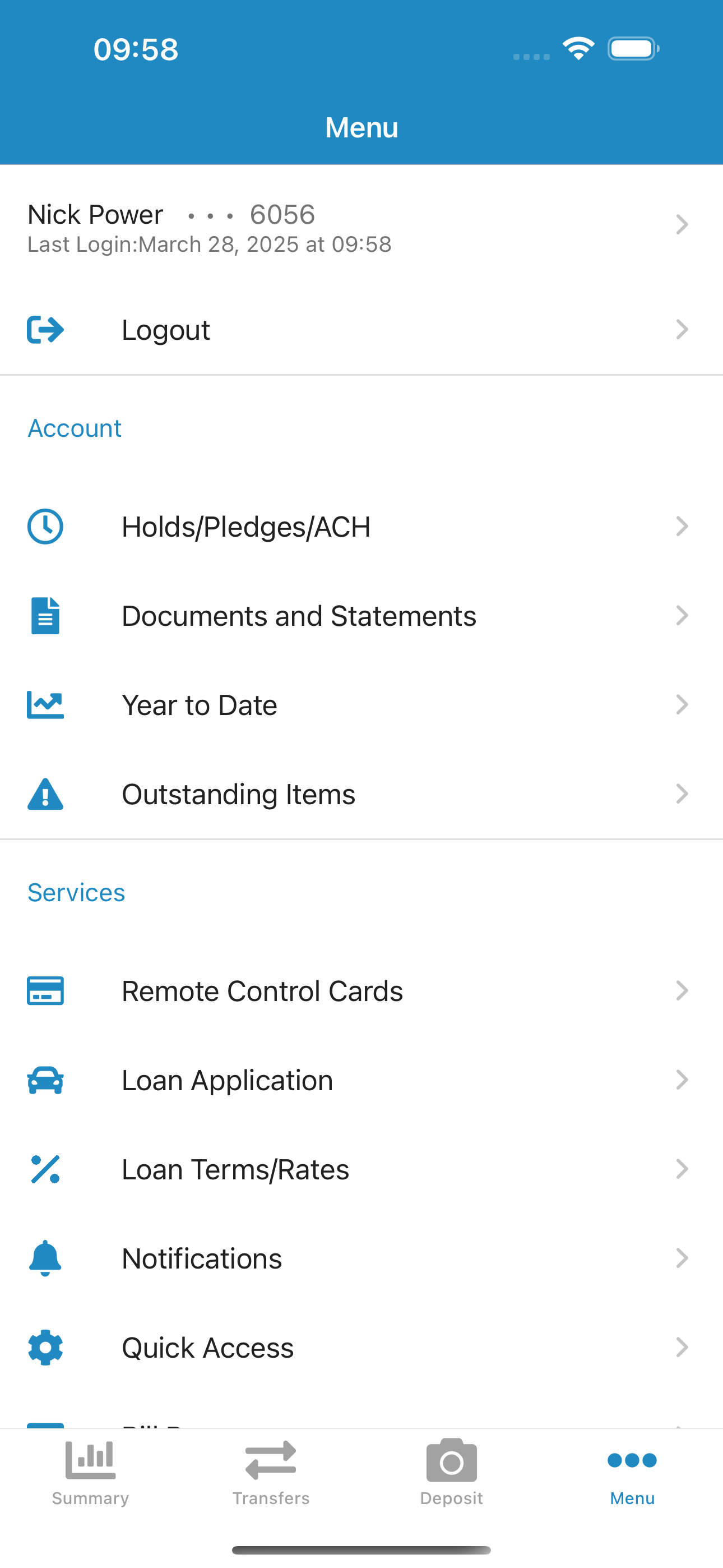 HCFCU Mobile App screenshot 5