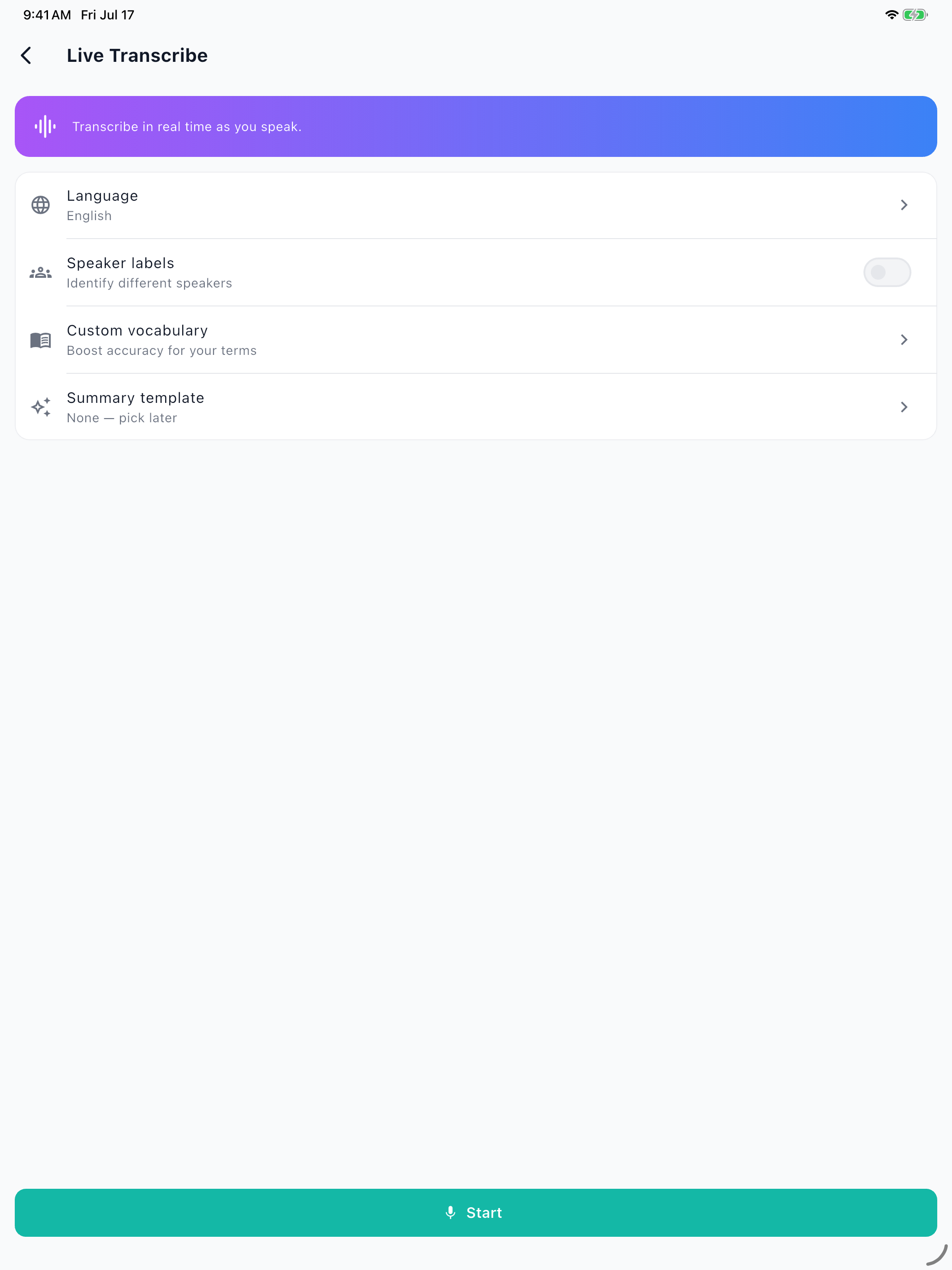 Lingolet Card screenshot 12