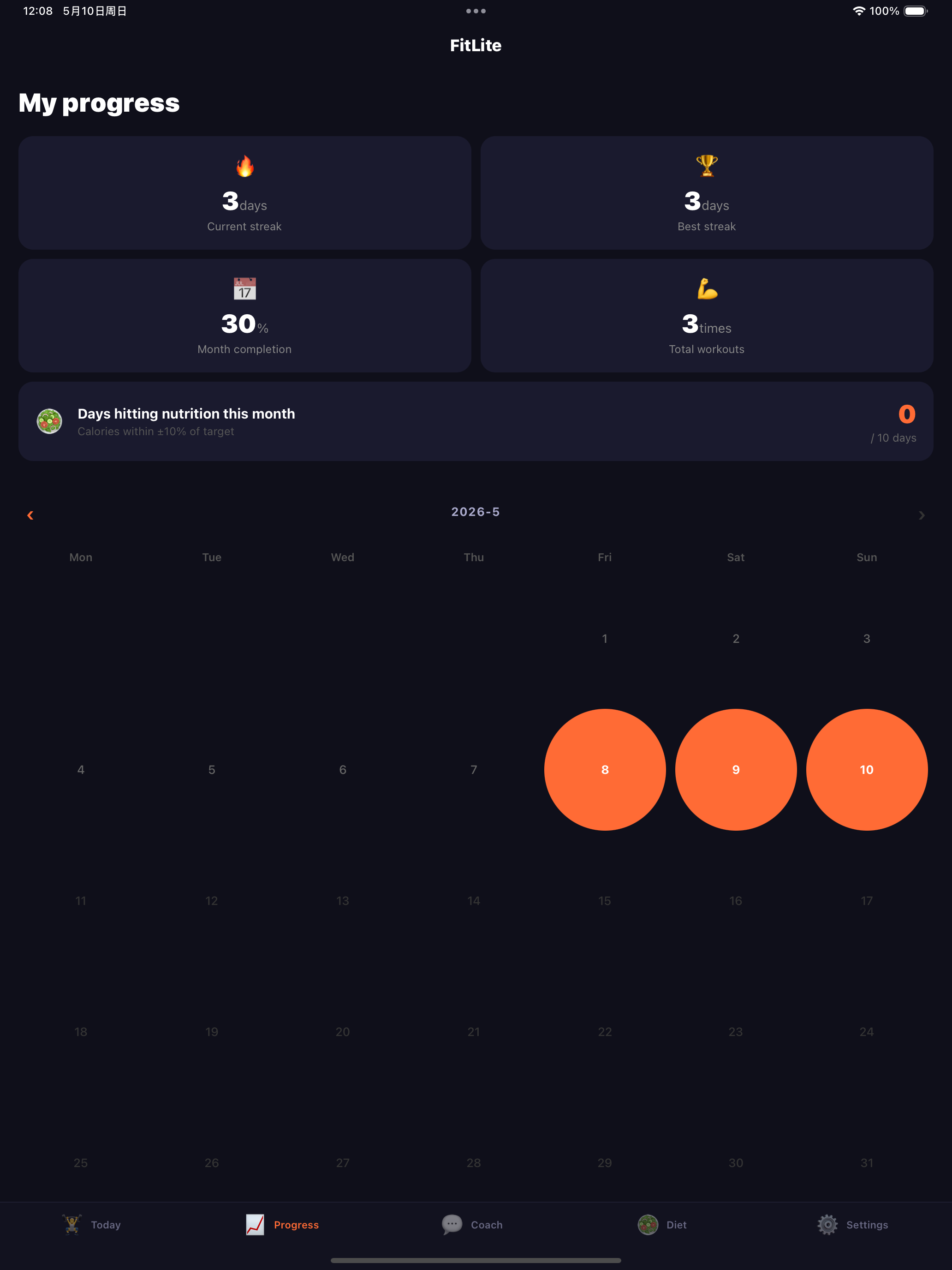 FitLite — Fitness Coach screenshot 7