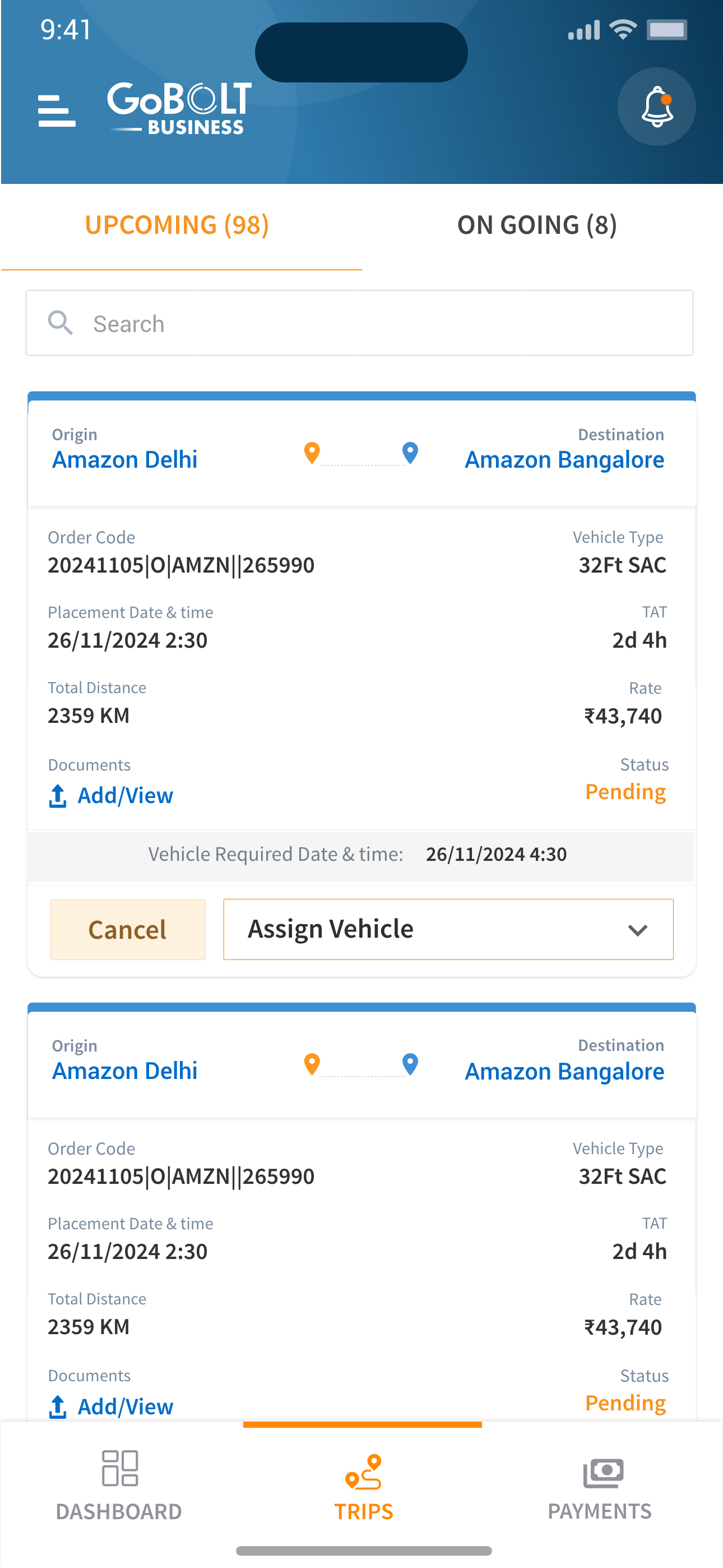 GoBOLT Business screenshot 3
