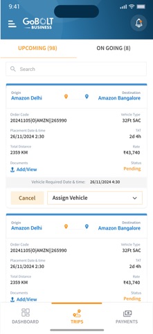 GoBOLT Business screenshot