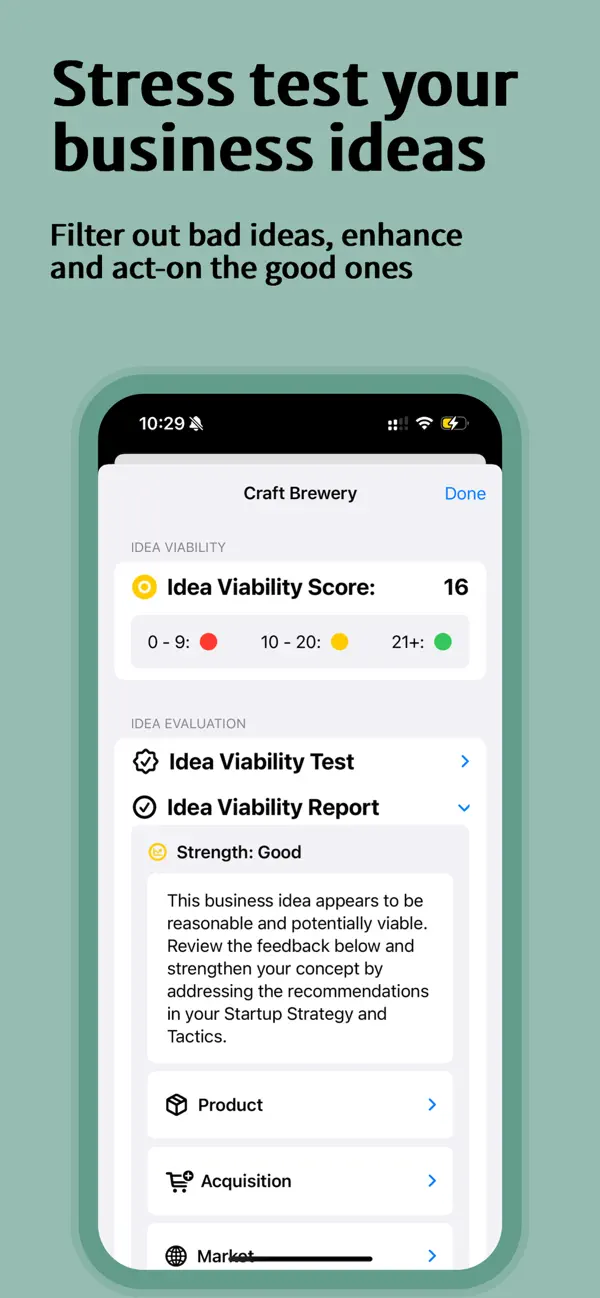 #3. Monét - Startup Plan Builder (iOS) Von: Route Business Consulting, LLC