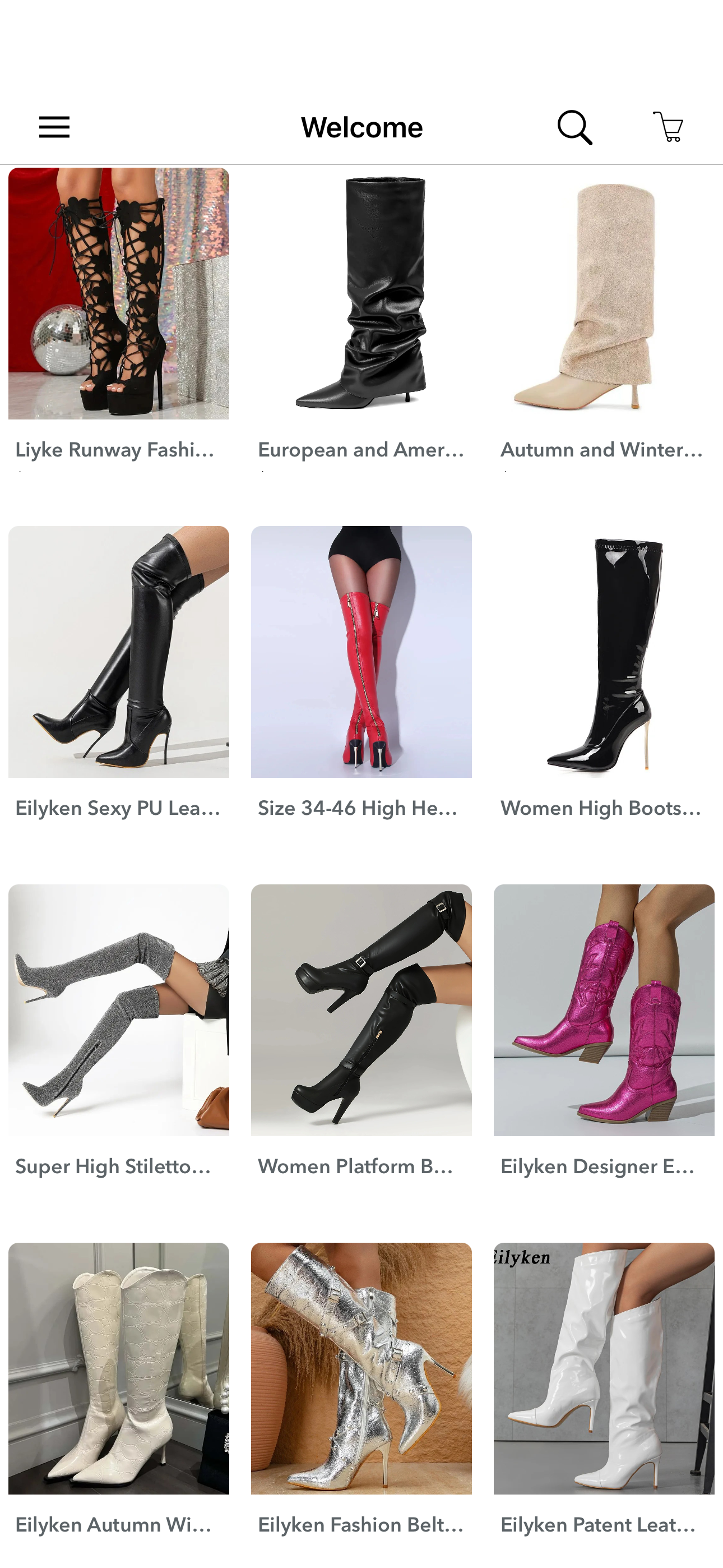 Beautiful Woman Shoes Store screenshot 4