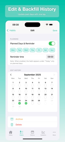 MyRoutine – Habit Tracker Screenshot 5 of 6