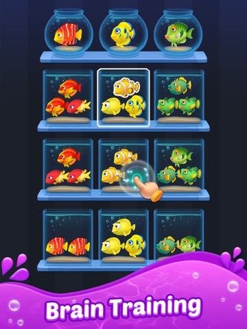 Fish Sort 3D: Match Puzzle iPad screenshot