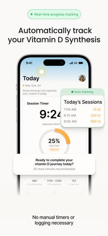 Rays: Auto Vitamin D Tracking screenshot