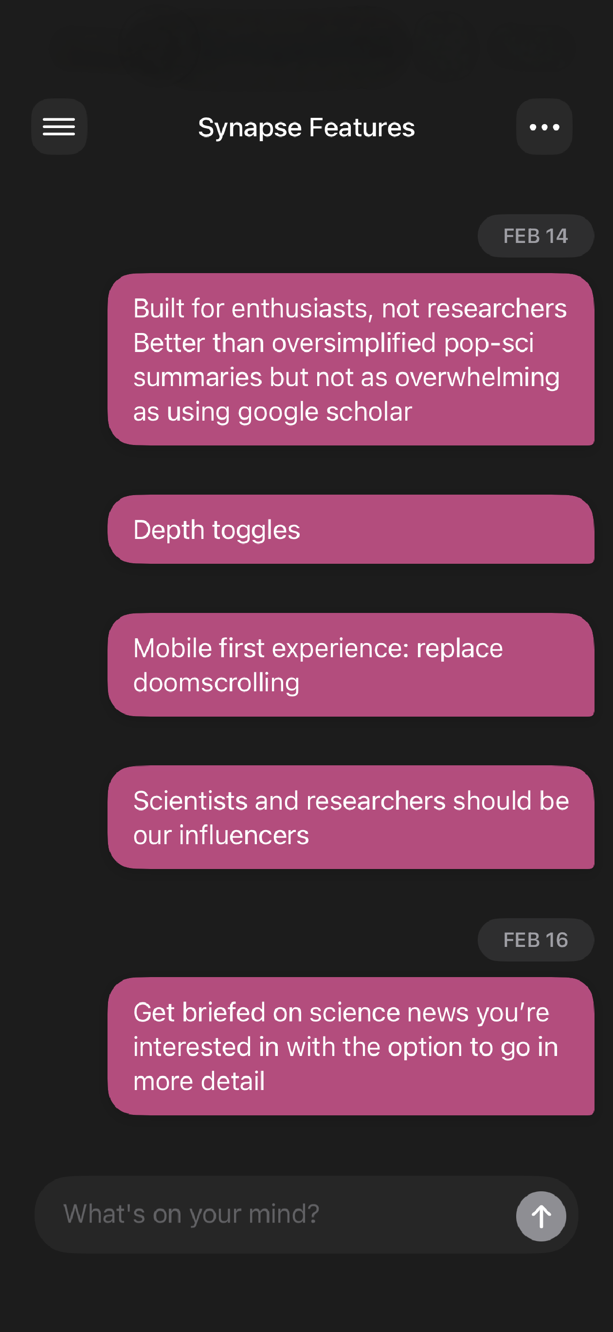 Capto Thoughts screenshot 3
