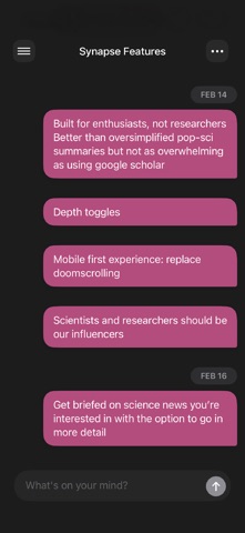 Capto Thoughts screenshot