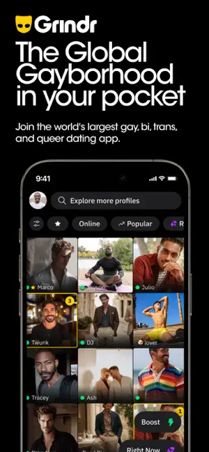 Grindr - Gay Dating & Chat iPhone screenshot 1