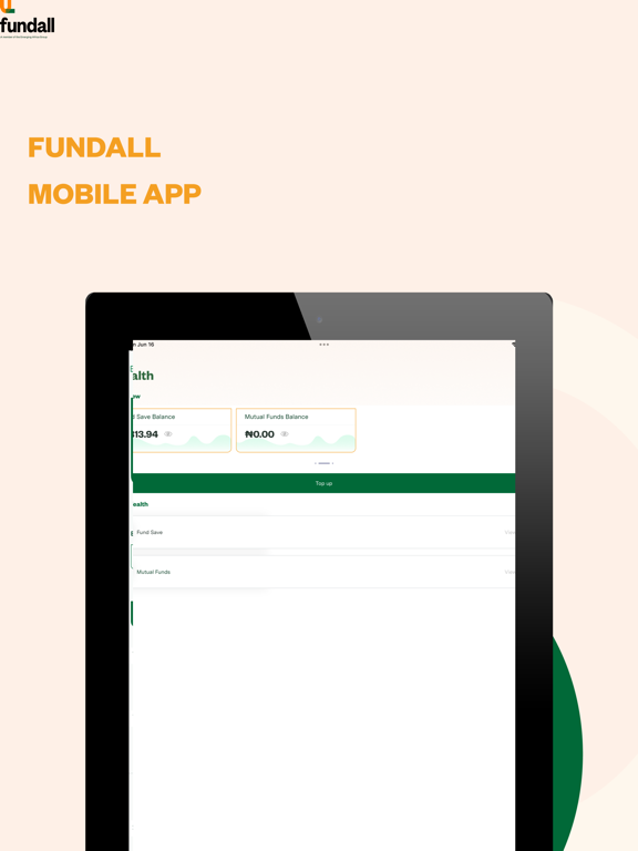 Fundall iPad screenshot 9 - Finance app