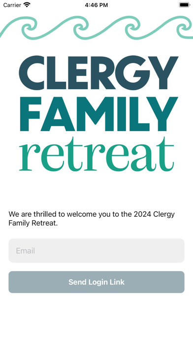 Clergy Family Retreat Screenshot