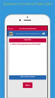 us citizenship test with voice iphone capturas de pantalla 2