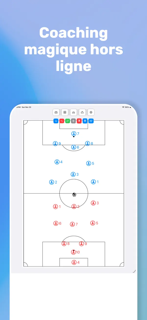 Screenshot #2 pour Strike Soccer Coach