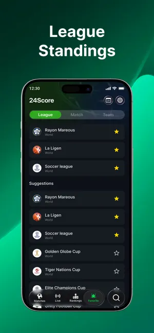 24Score: Football Live Scores screenshot 3
