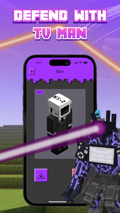 TV Man & Toilet for Minecraft