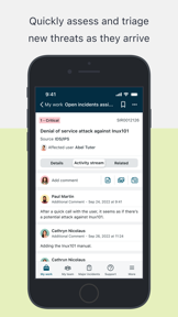 ServiceNow Agent - BlackBerry screenshot