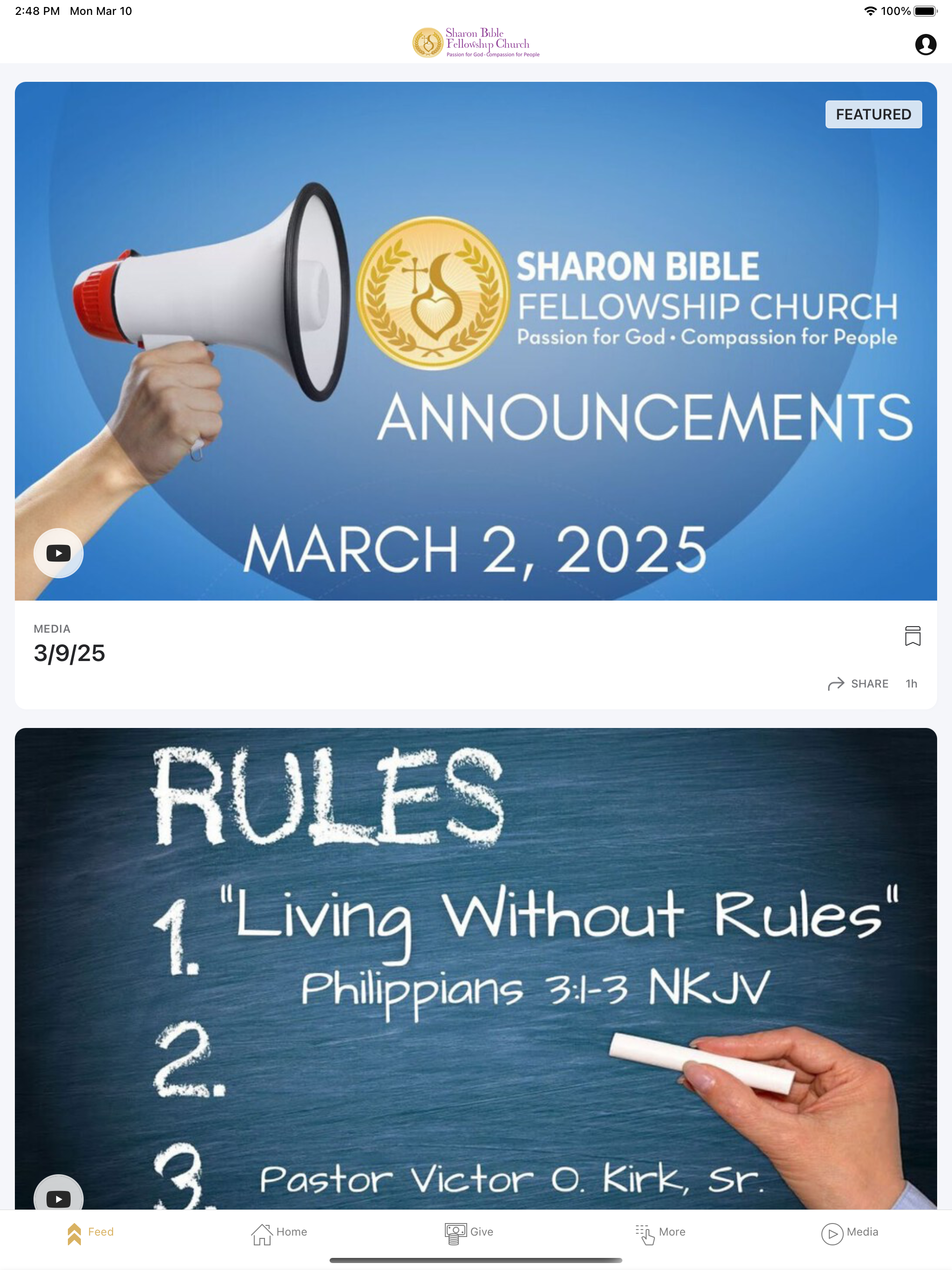Sharon Bible Fellowship Church