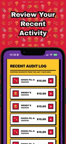 Big Back - Fast Food Tracker Screenshot 5 of 6