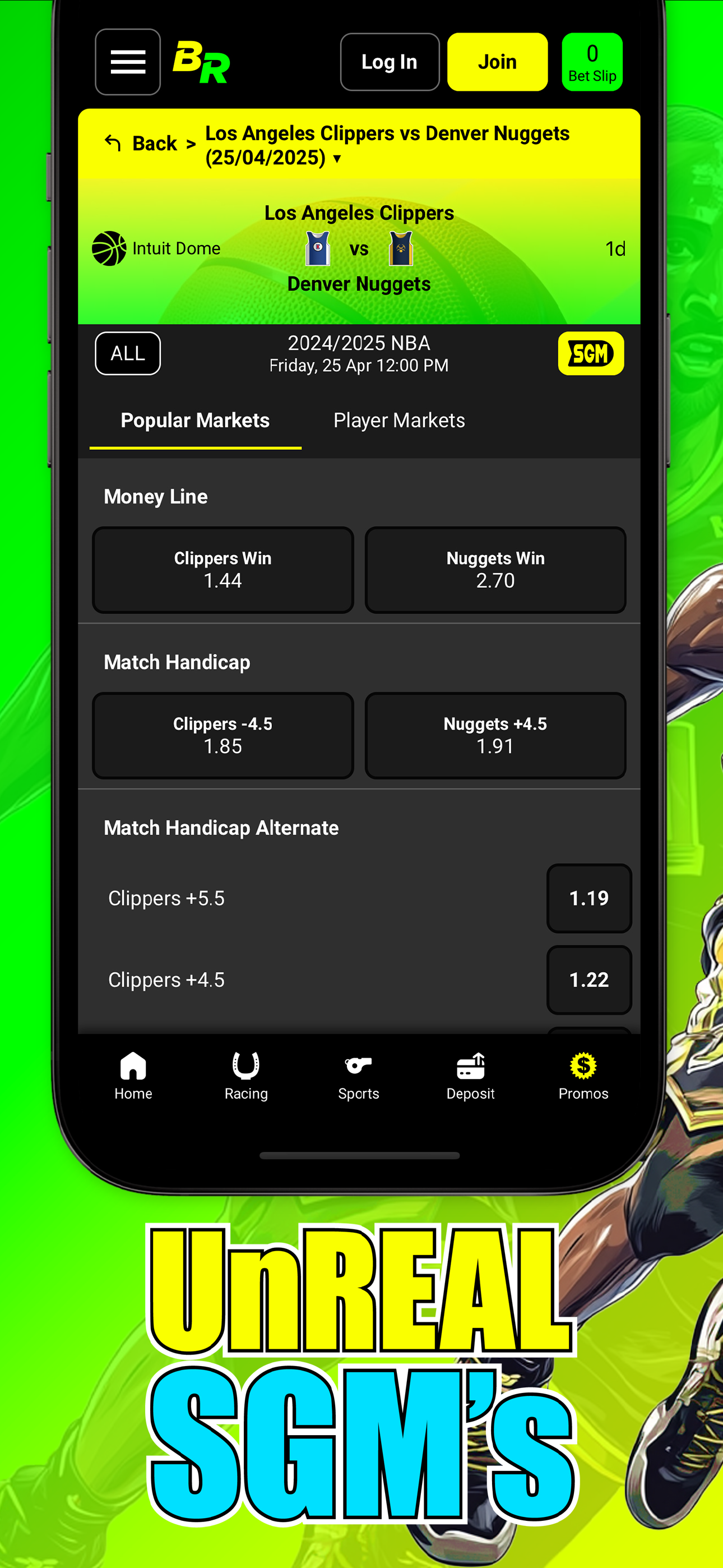 BetReal - Online Betting App