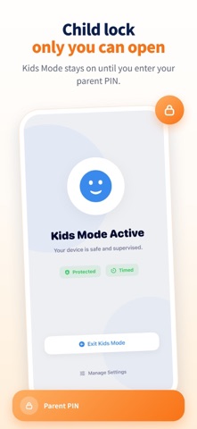 Kids Mode: Safe Child Lock App Screenshot 3 of 8
