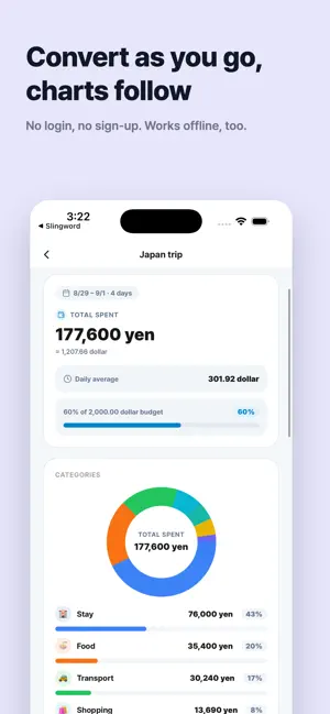 Tabica: Currency & Expenses screenshot 4