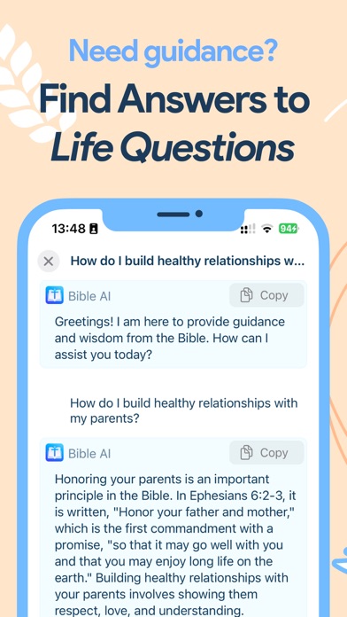 Holy Bible Chat: Daily Verses Screenshot