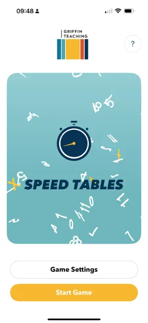Speed Multiplication Tables screenshot 1
