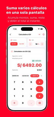 IGV Perú Tool screenshot