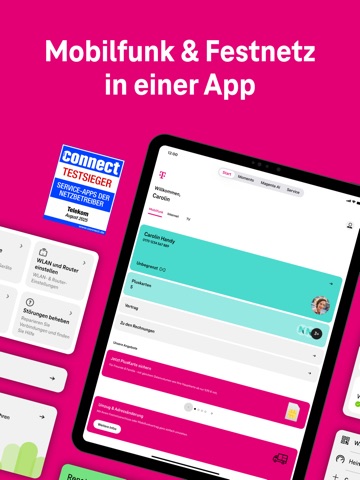 MeinMagenta: Handy & Festnetz iPad screenshot 1