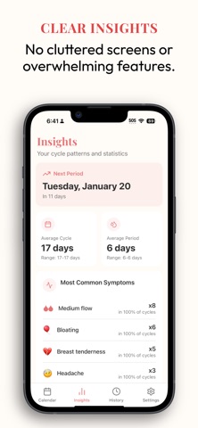 Selene - Period Tracker Screenshot 6 of 7