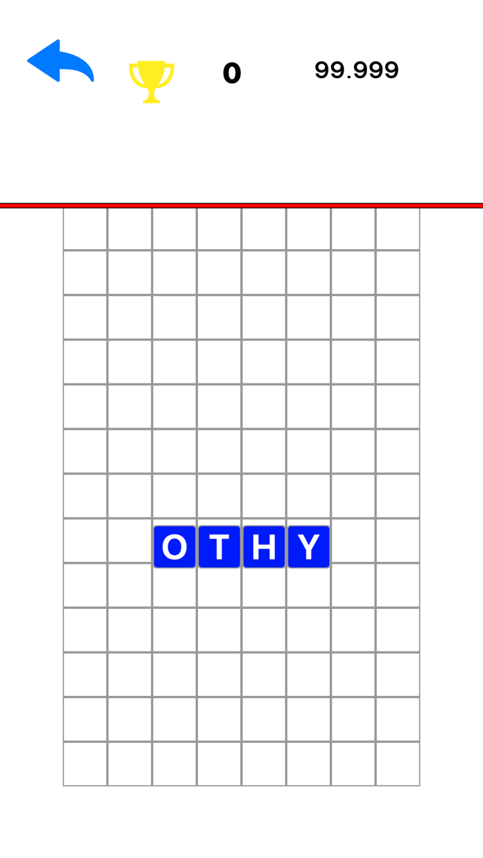 Falling Words Word Puzzle