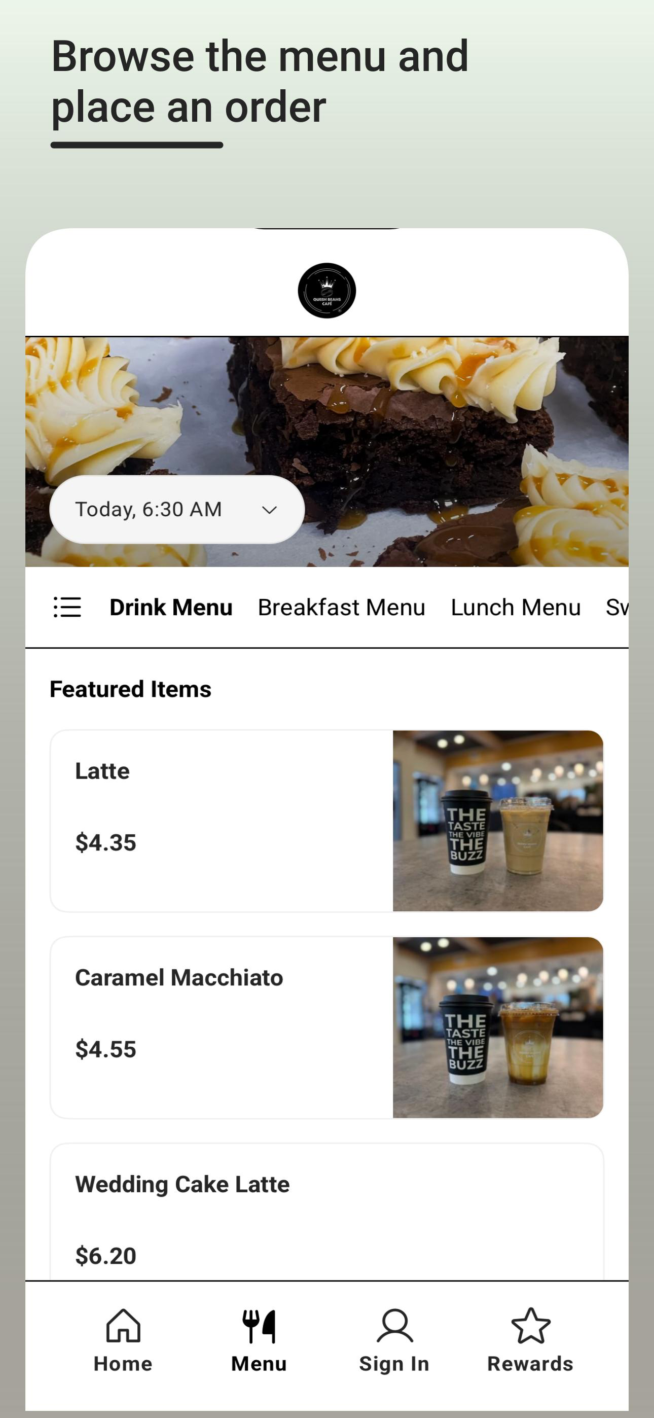Queen Beans Cafe screenshot 4
