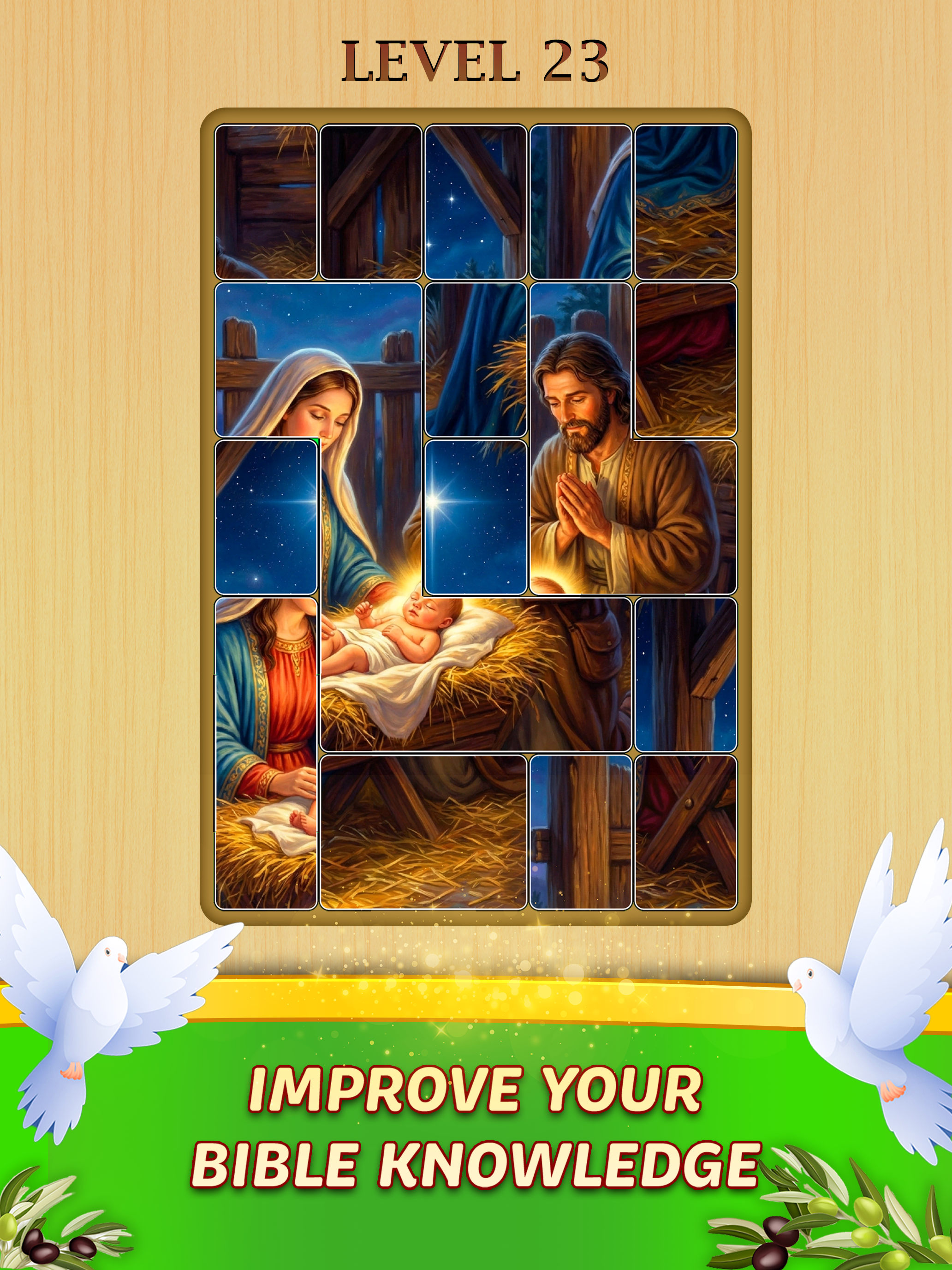 Bible Jigsolitaire -Jigsaw screenshot 12