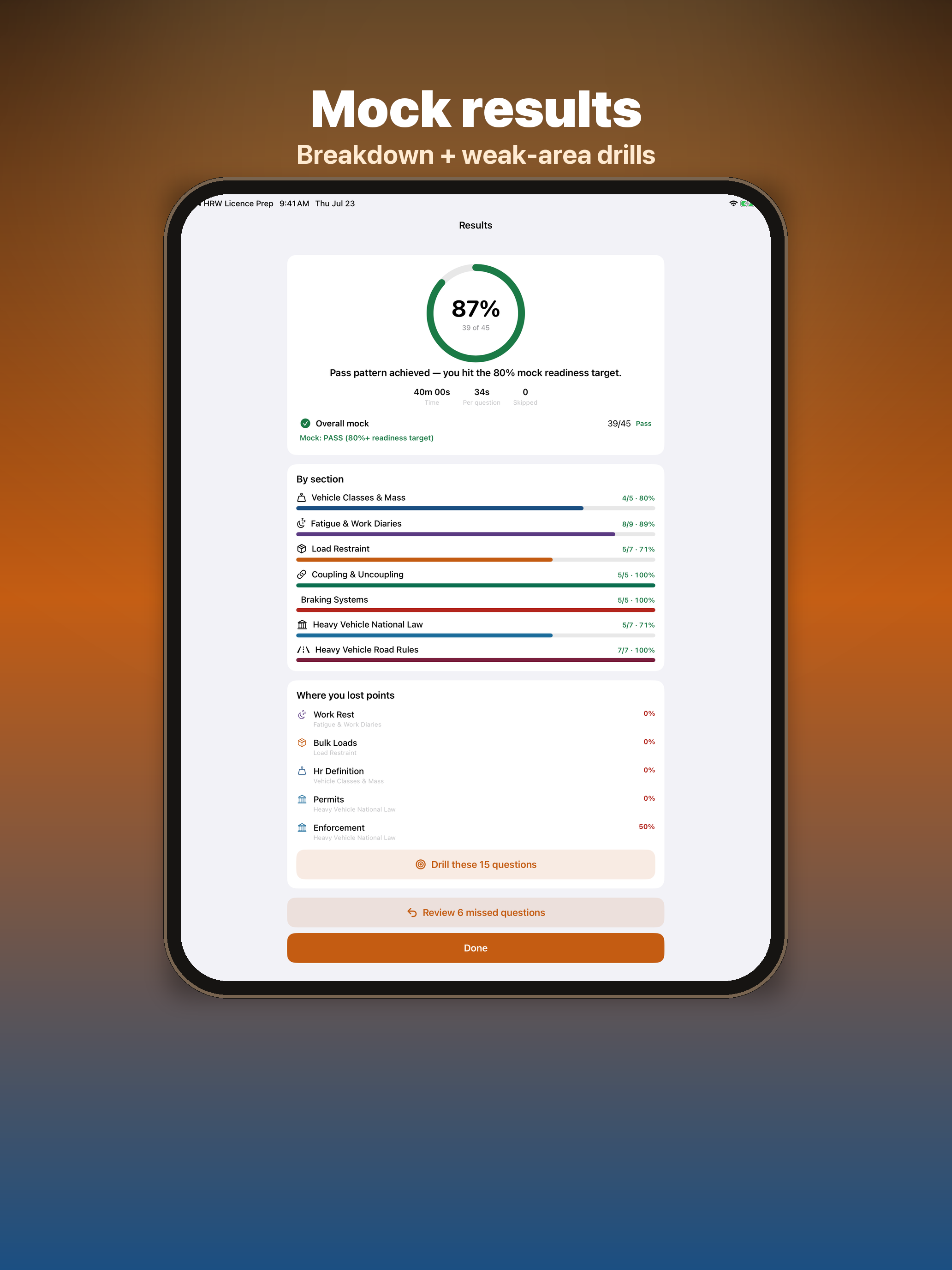 Australian HV Test Prep screenshot 12