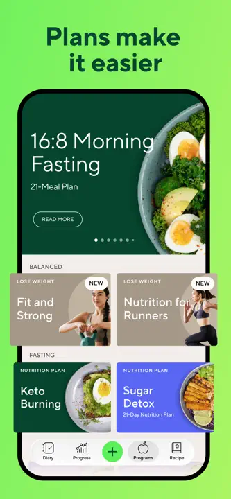 Lifesum : capture d’écran 6 sur 8