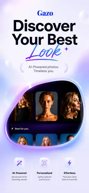 Gazo: AI Headshot & Portrait screenshot 1