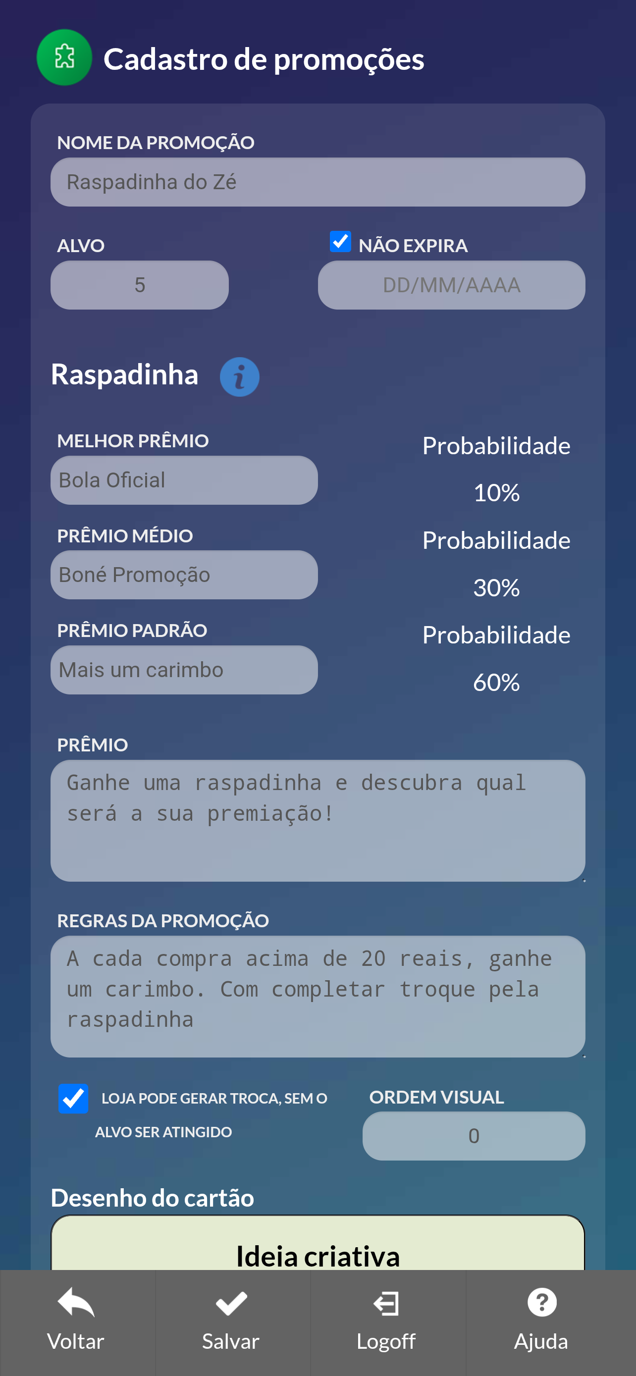 FielCard screenshot 6