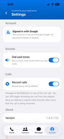 ZephyPhone Screenshot 10 of 10