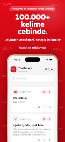 TümTürkçe: Türkçe Sözlük iPhone screenshot