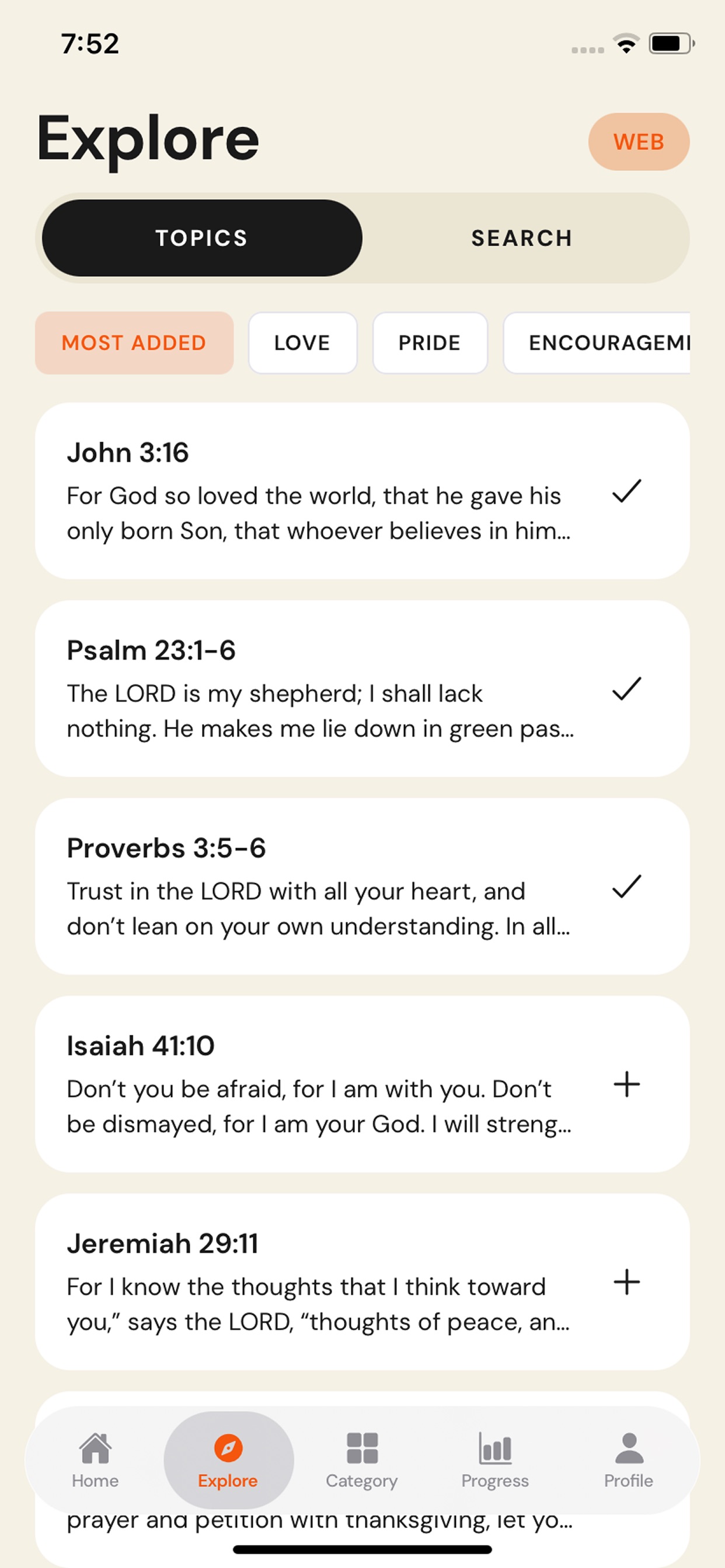 Screenshot 3 of Noah - Bible Memory