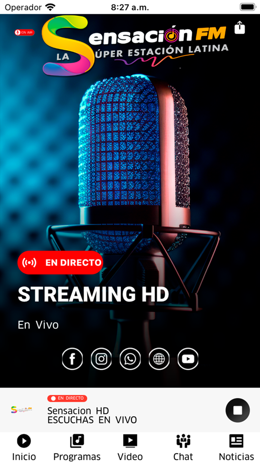 Sensación Fm (iOS) 게시자: Andres Tellez