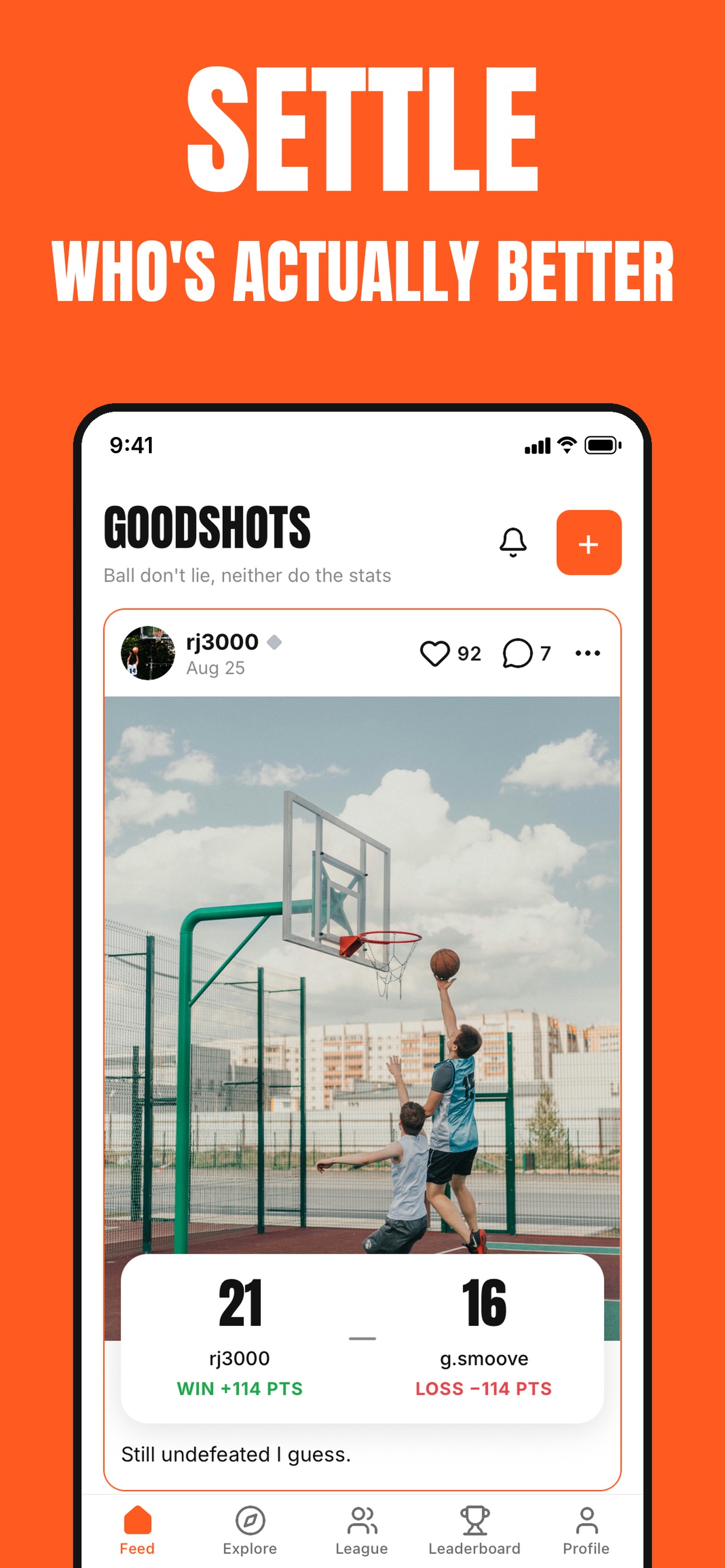 Screenshot 1 of Goodshots - Basketball