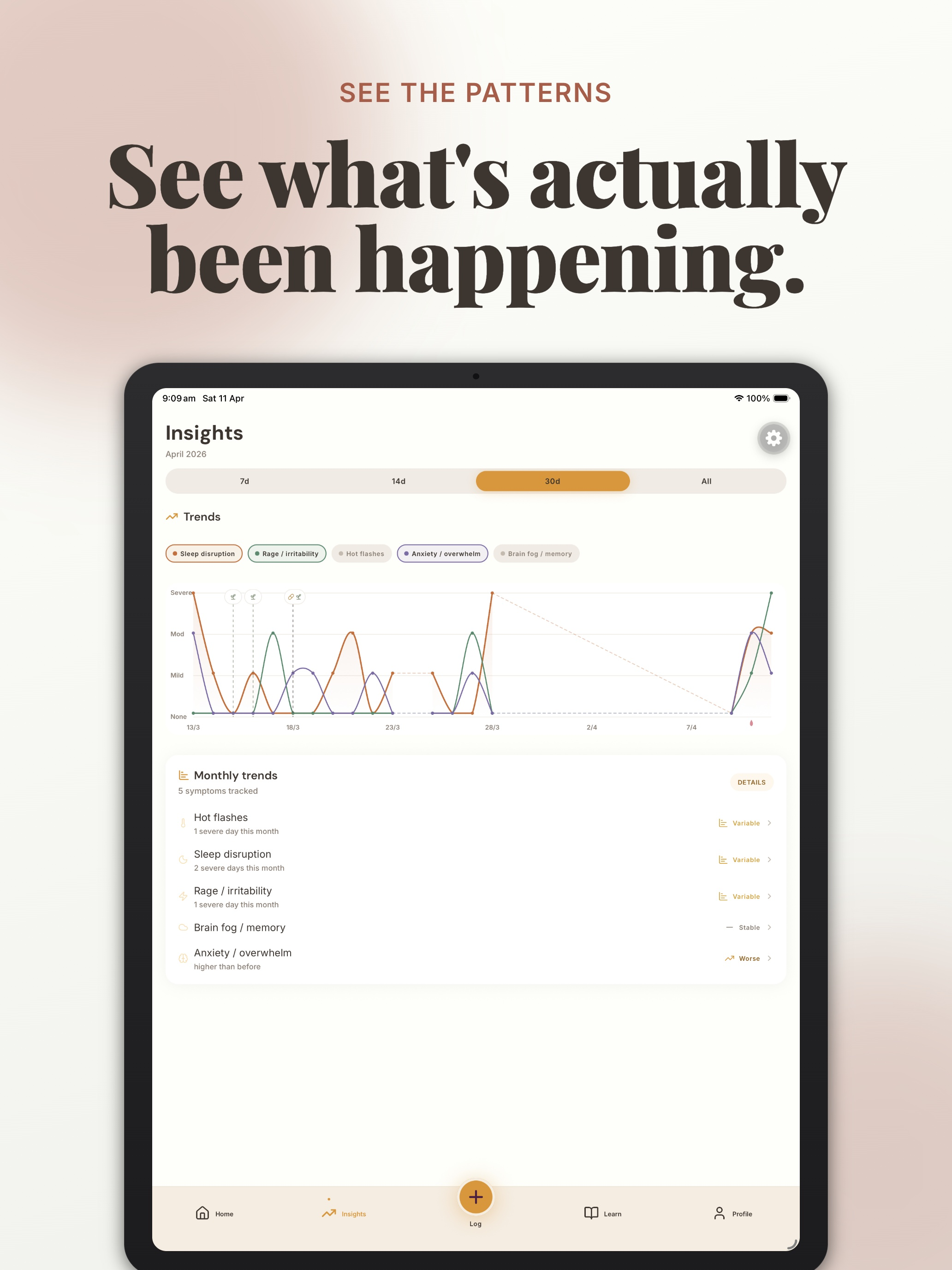 Sulu: Perimenopause Tracker screenshot 7
